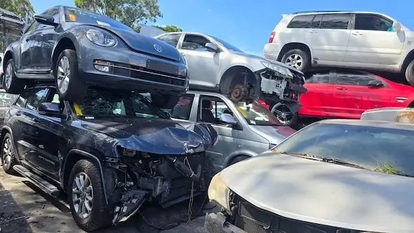 scraped cars